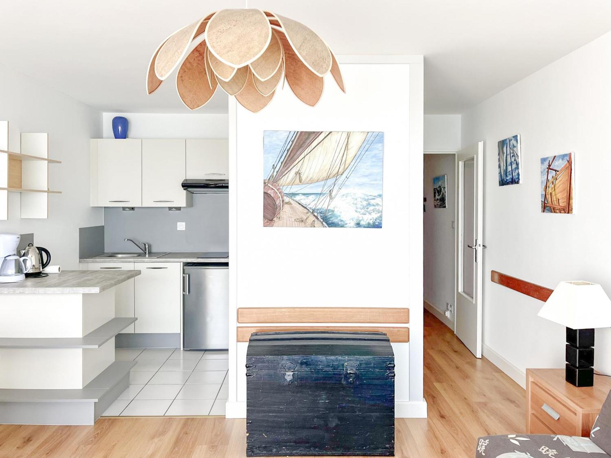 Joli Appartement Avec Vue Imprenable Sur La Baie Des Sables - 4 Pers Ле-Сабль-д’Олон Экстерьер фото